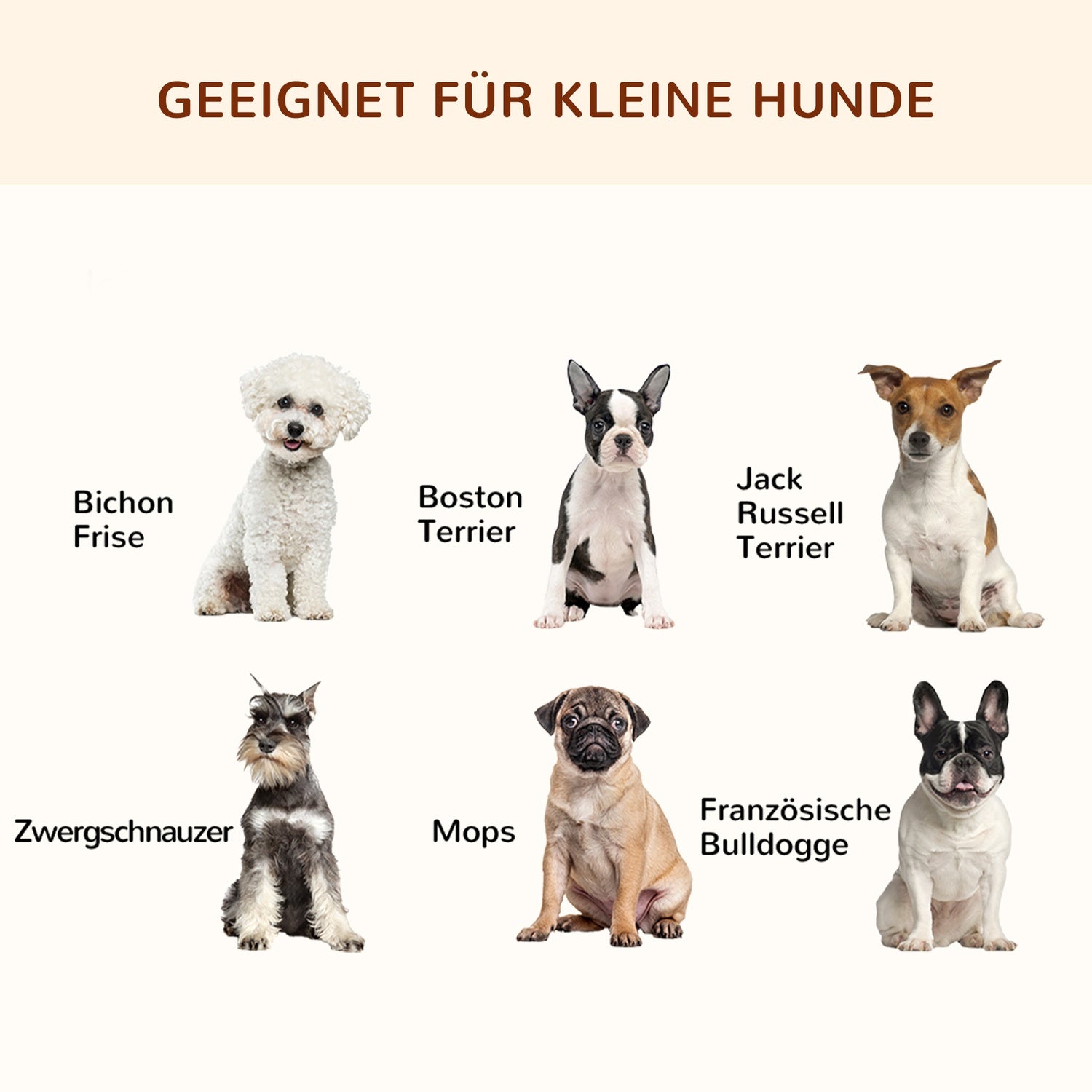 Hundstol utomhus med tak – Andningsbart tyg, grå