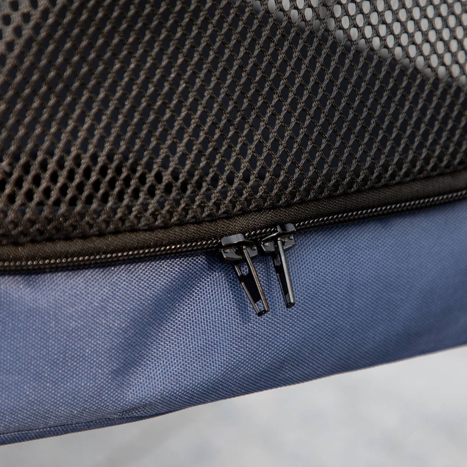 Hundvagn med dyna, nätfönster, för hundar upp till 20 kg