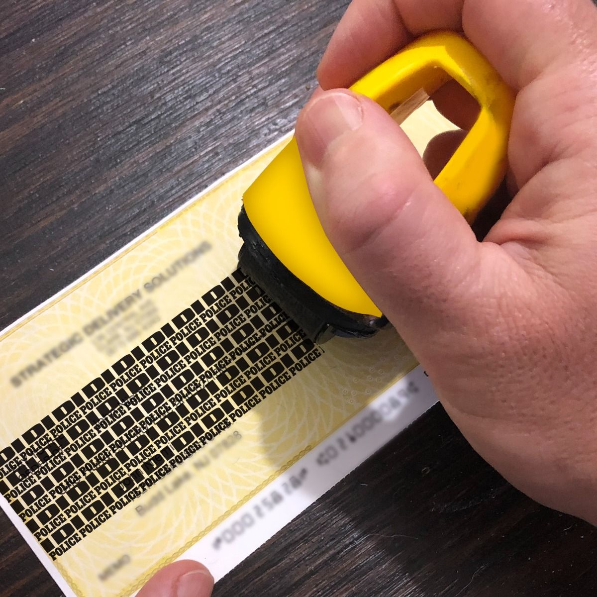 ID Polis - ID Guard stämpel roller