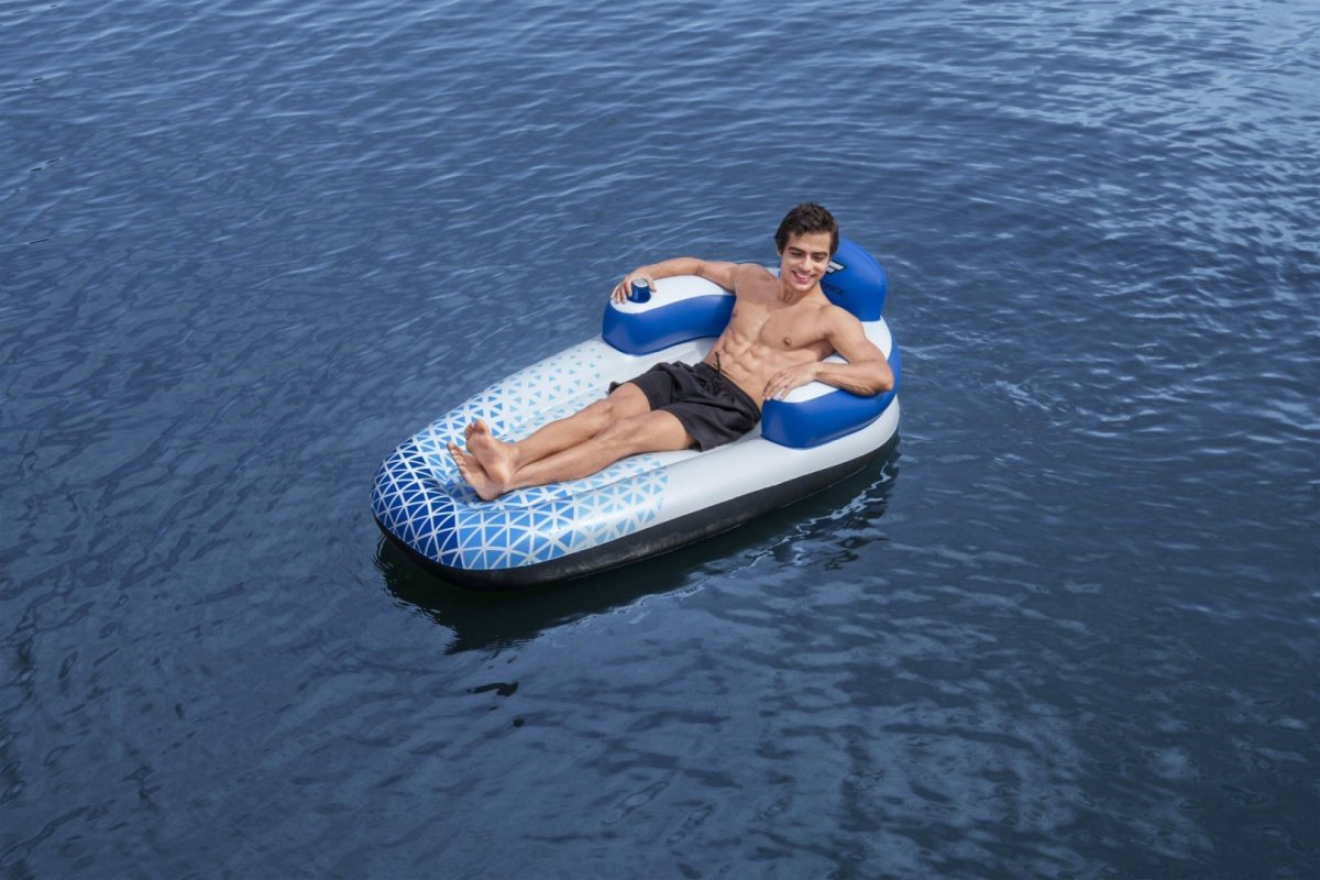 Indigo Wave Lounger Madrass med ryggstöd & armstöd