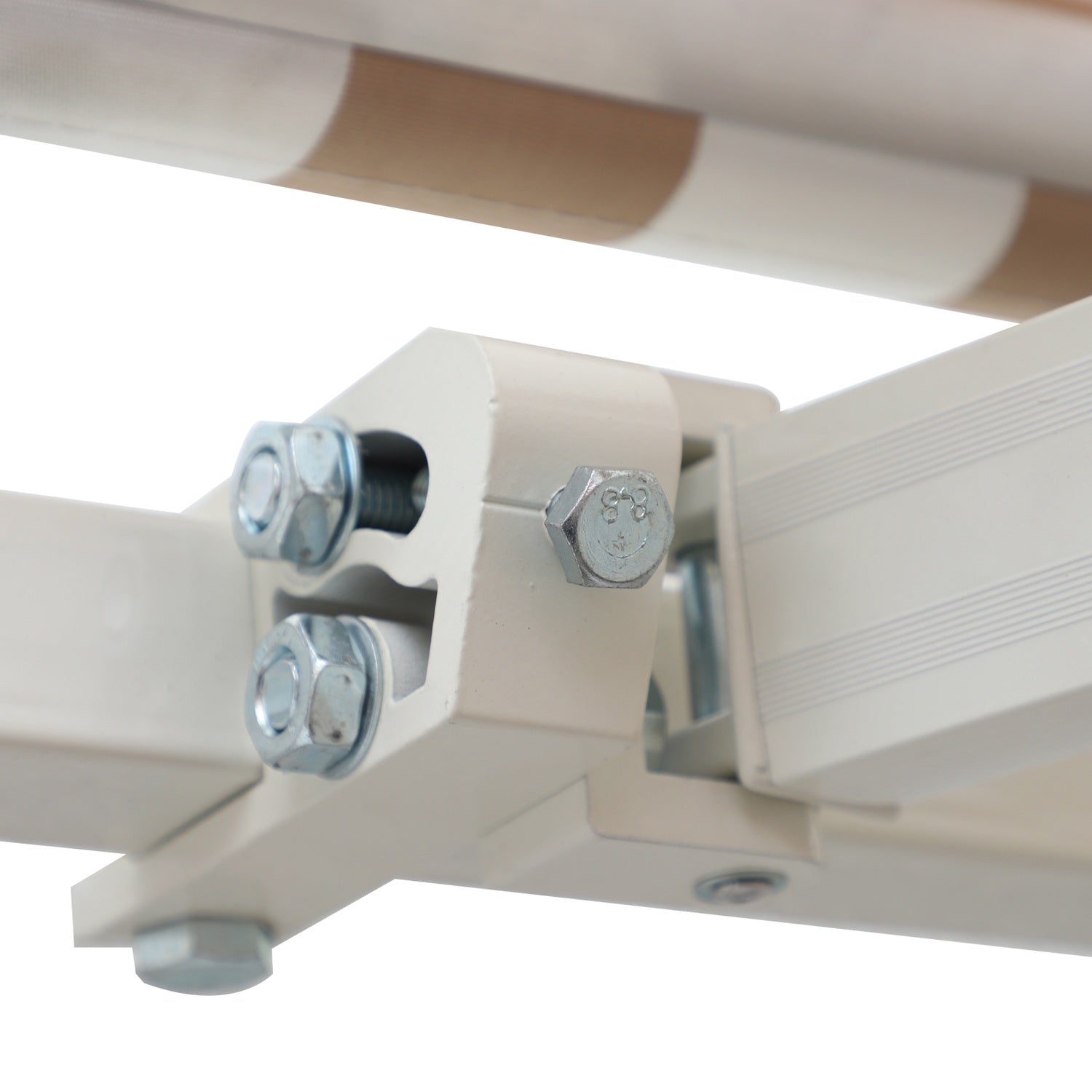 Infällbar markis med handvev, 3x2,5m, solskydd