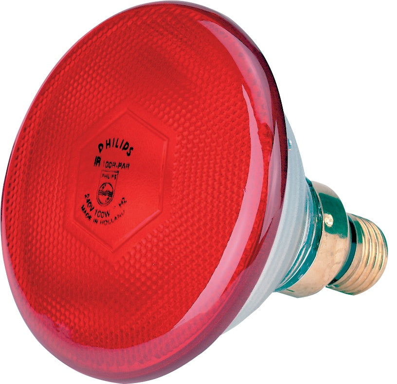 Infraröd energisparlampa 170 W röd Philips