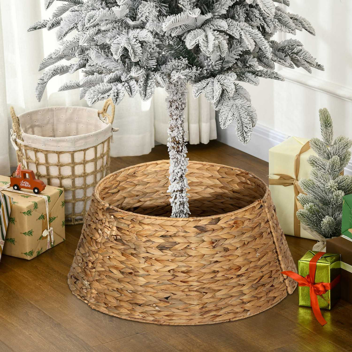 Obal na vánoční stromek, vodní hyacint, průměr 60 cm