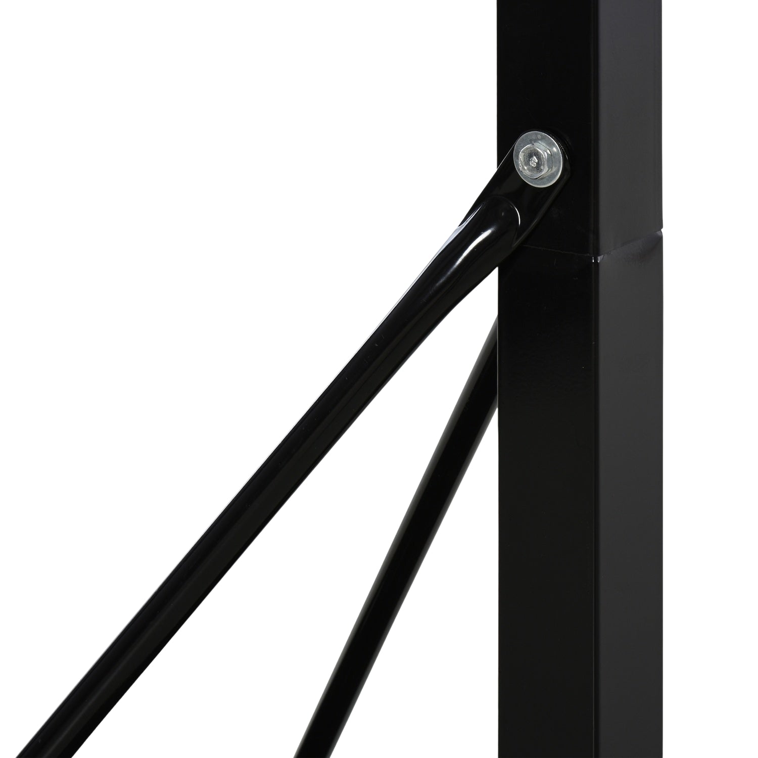 Justerbar basketbåge med stålstativ, 90–352 cm