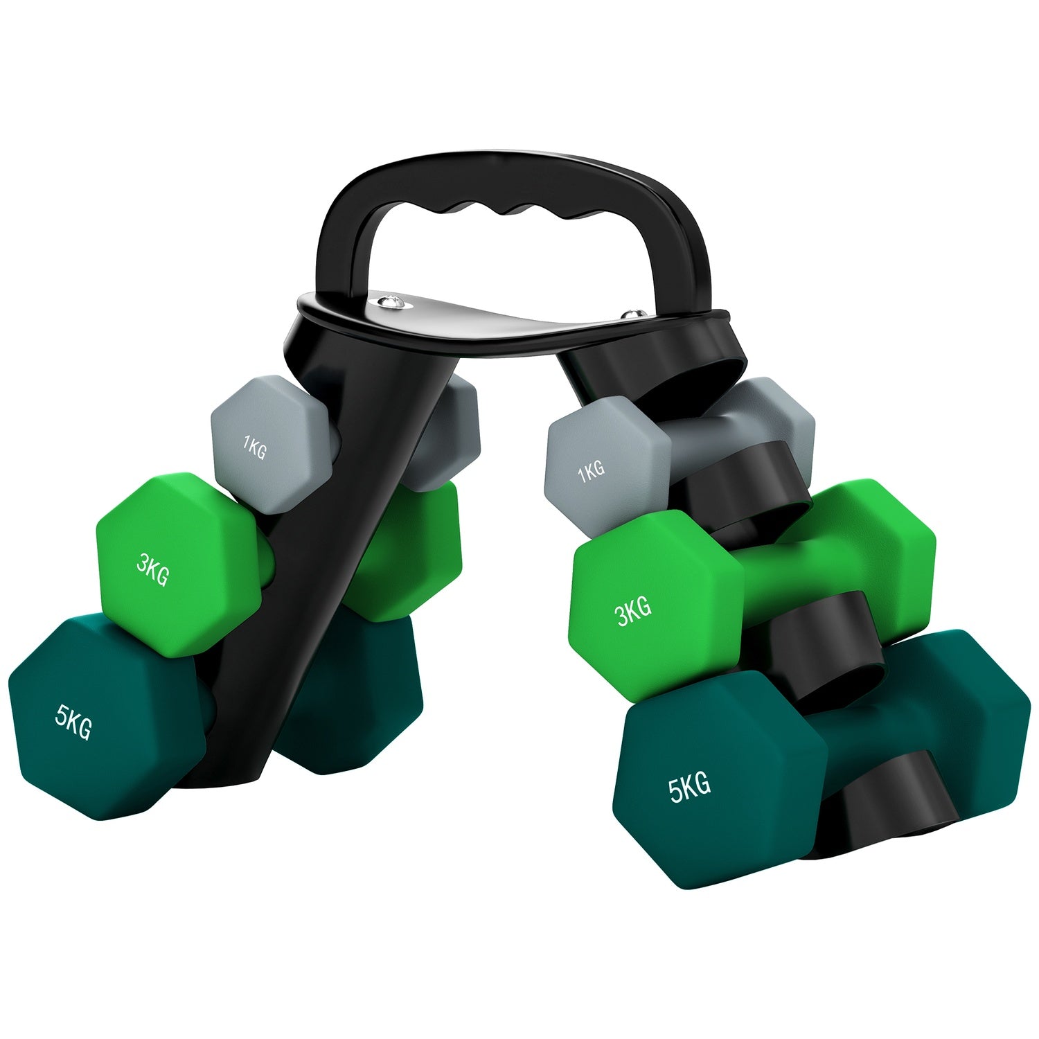 Justerbart hantelset med stativ – Home Gym Fitness