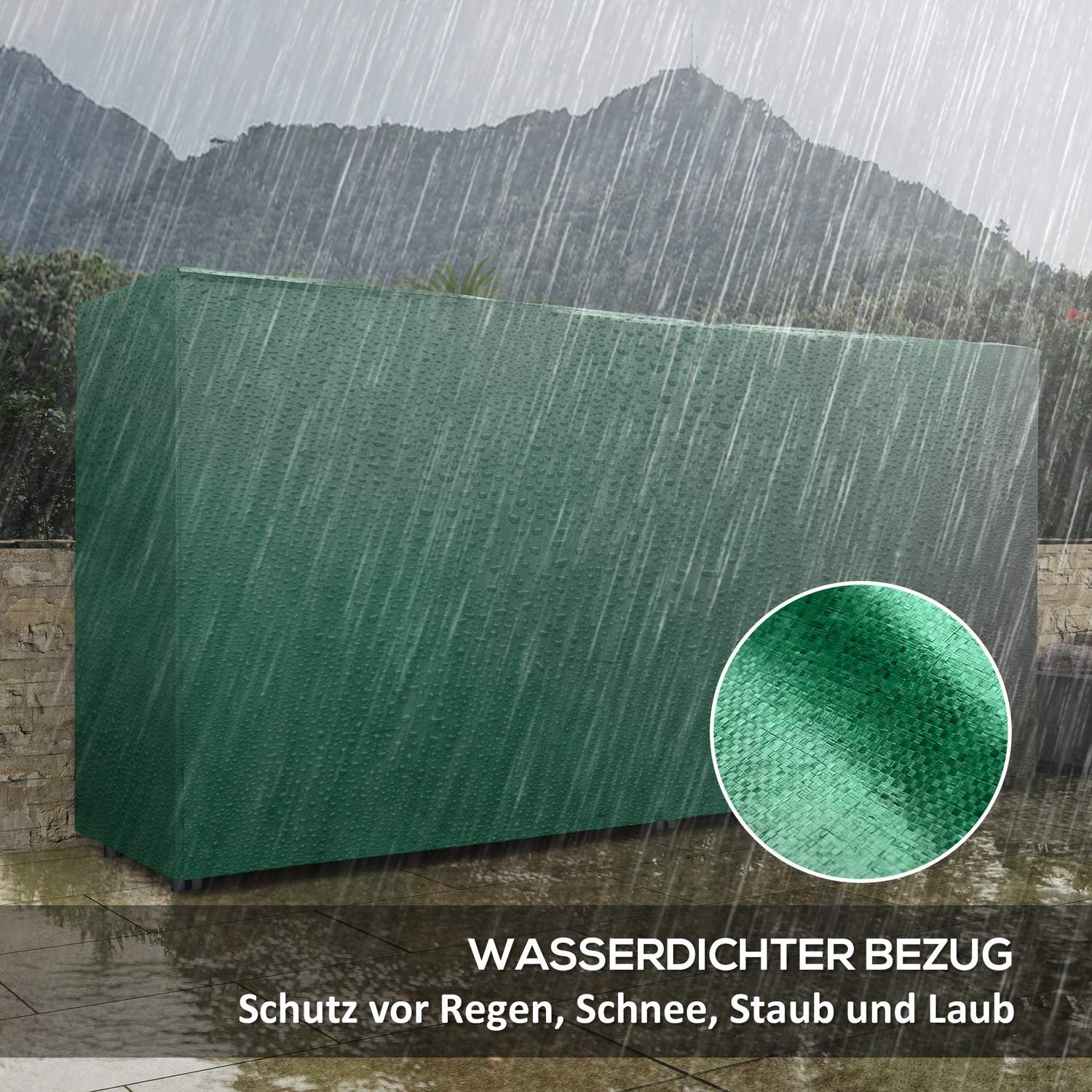 Justerbart vedställ, metall, 200x36x99 cm med lock