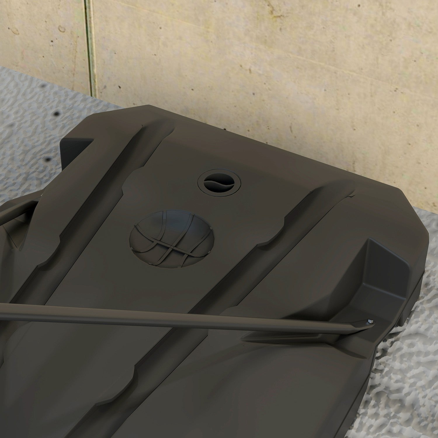 Justerbar utomhusbasketbåge för barn, 200-260 cm