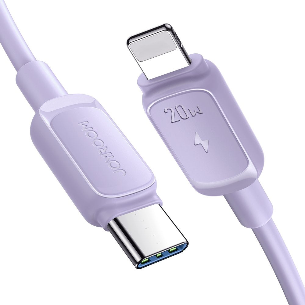 Kabel för iPhone USB-C - Lightning 20W 1,2m lila