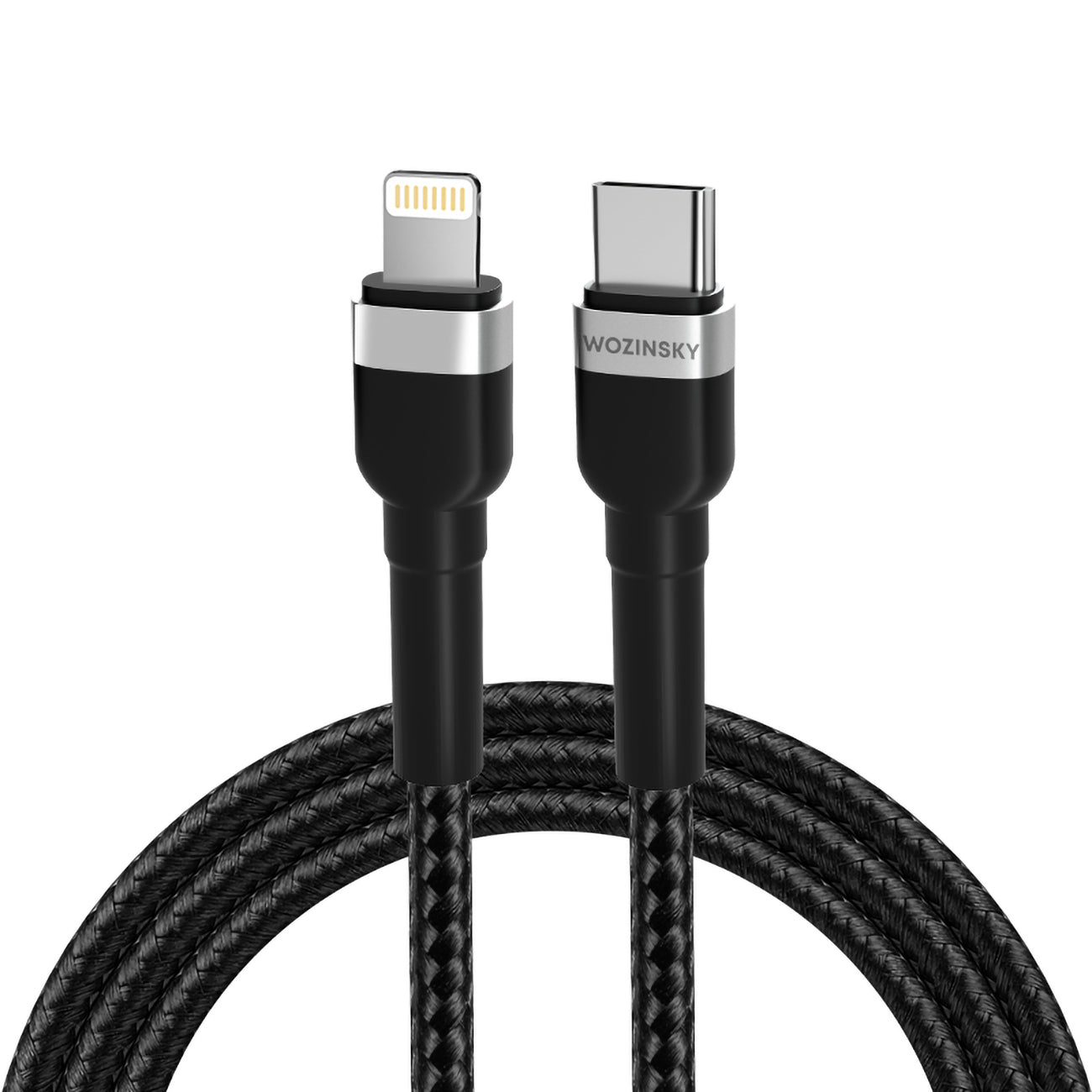 Kabel för iPhone USB-C - Lightning PD 30W 2m svart