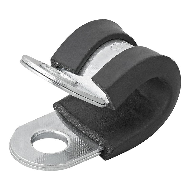 Kabelklämma 8 mm med gummiskydd