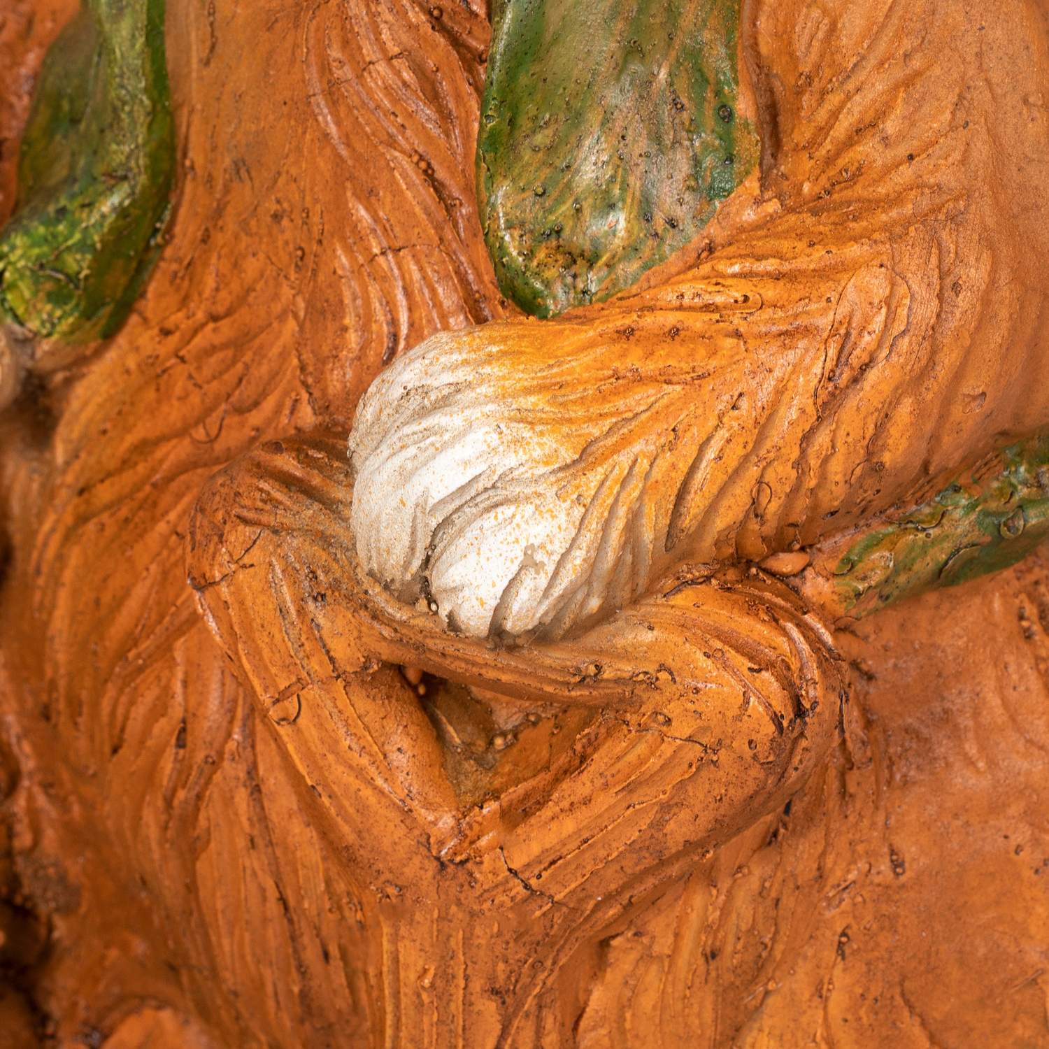 Kanin med flätad korg blomkruka – örtplanterare, MGO