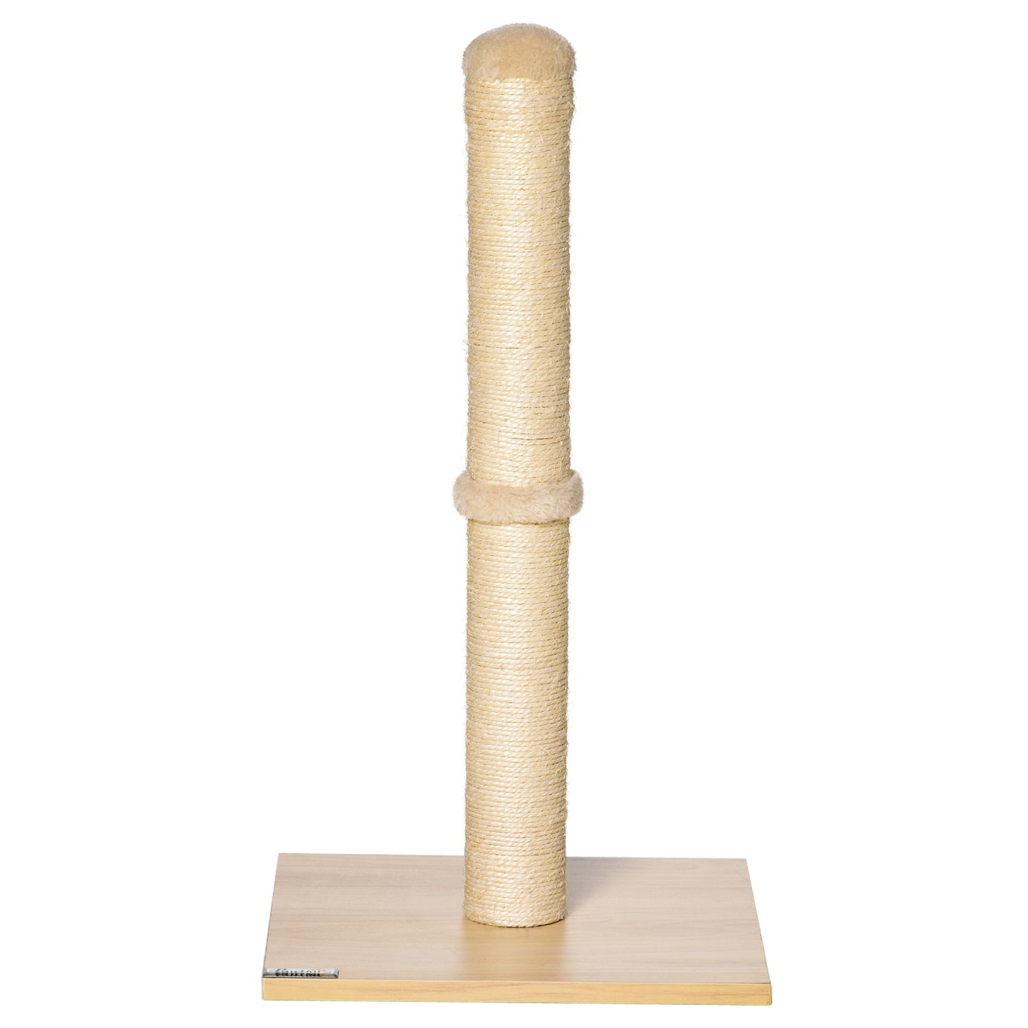 Kattskrapstolpe, Sisal med boll, Stall 60cm Beige