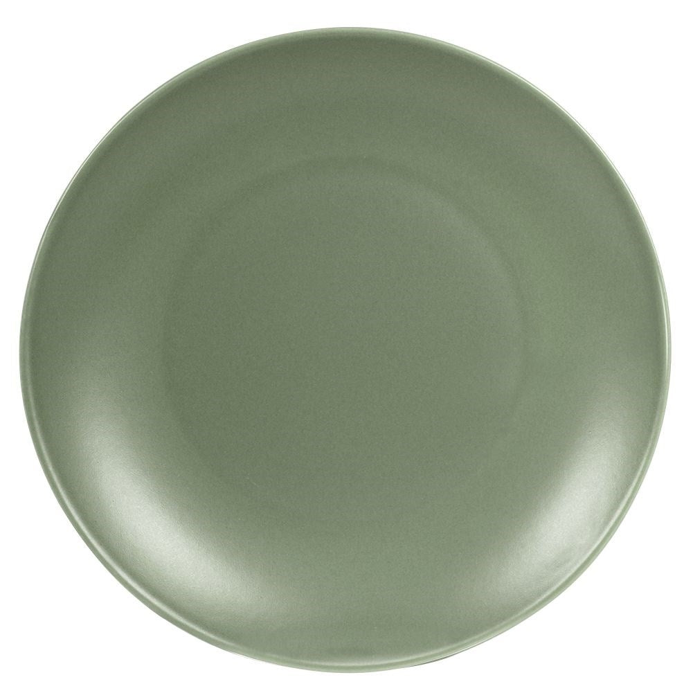 Keramisk Desserttallrik - Tidlös Design och Trendig Färg