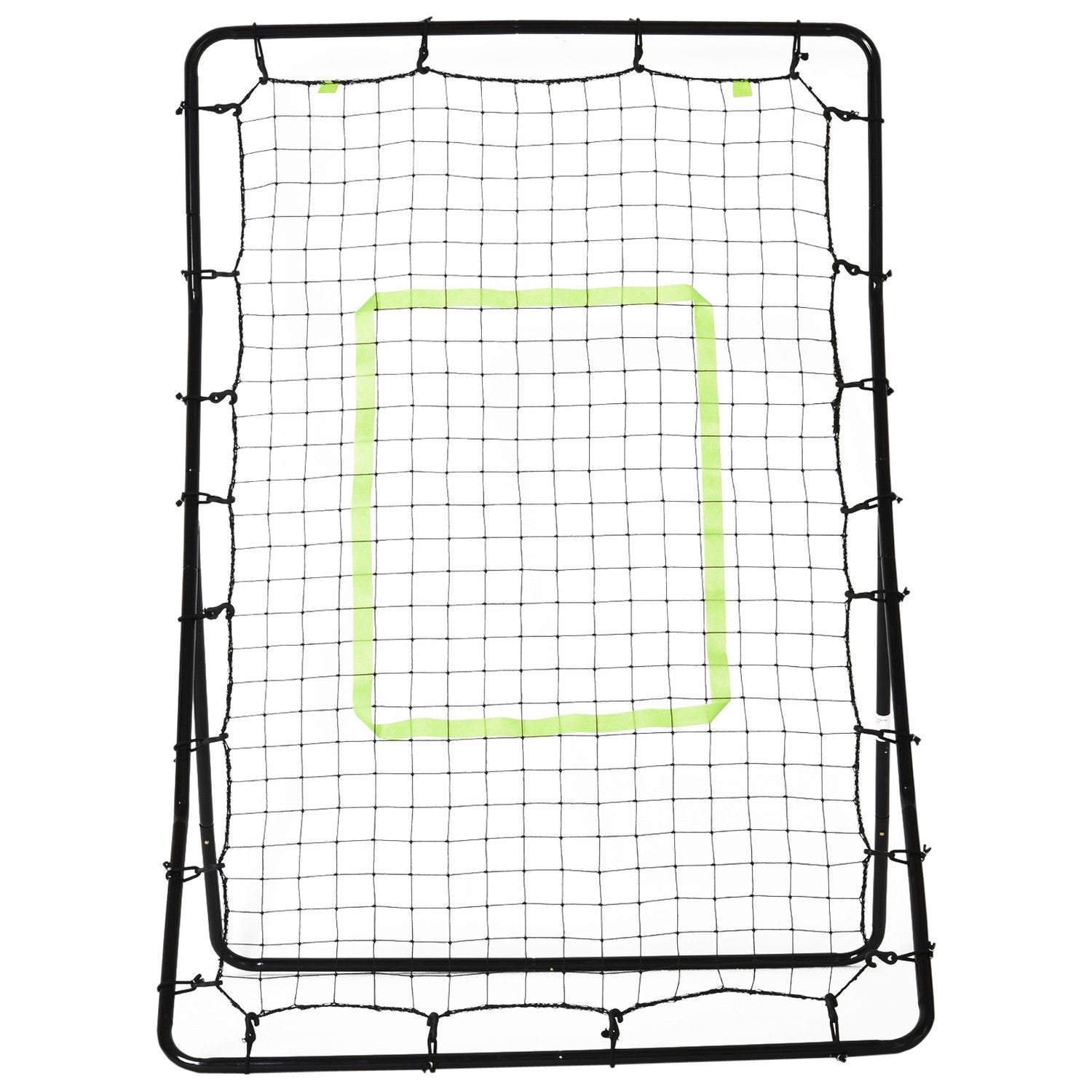 Football Rebound Wall – Stål & PE, 75x126cm träningshjälp