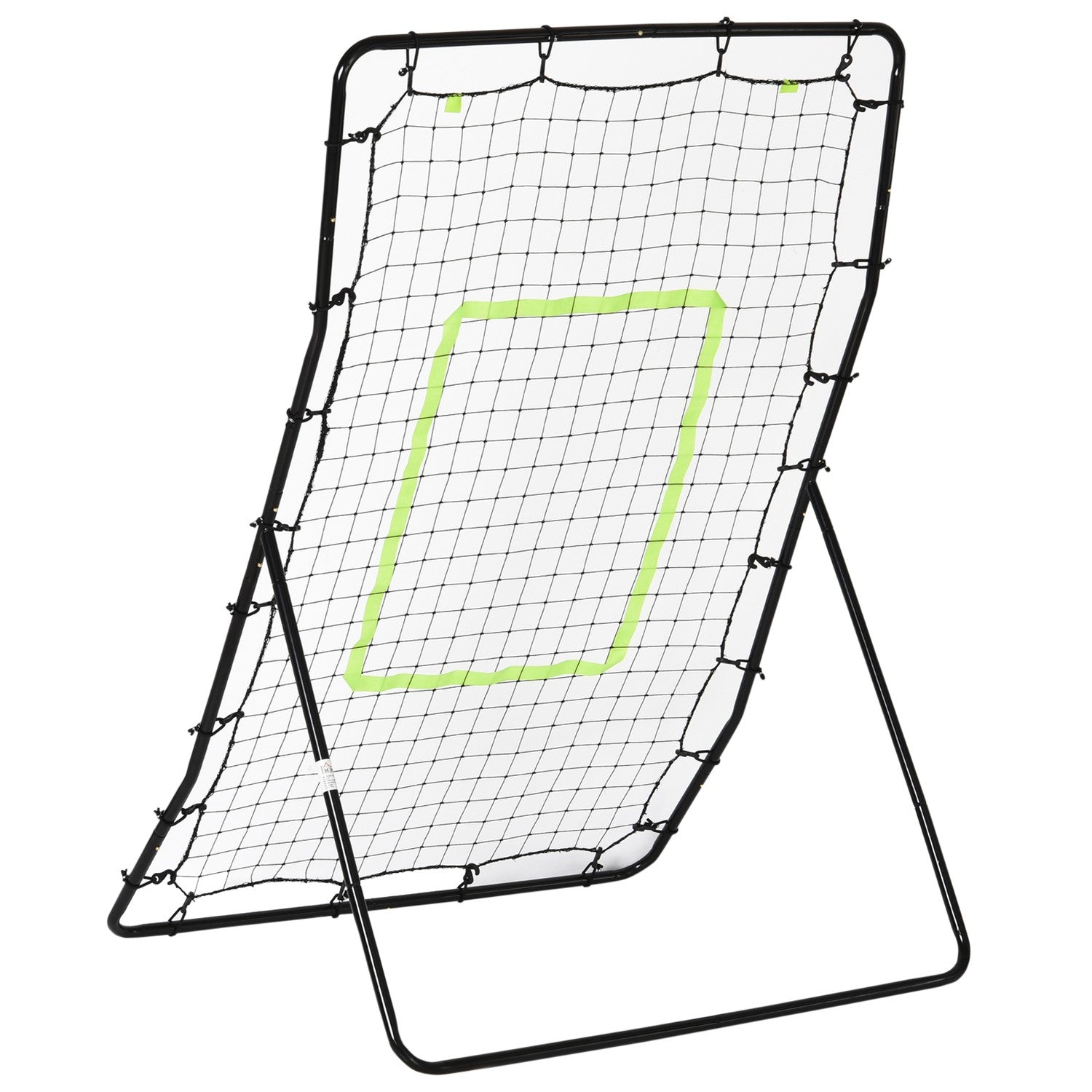 Football Rebound Wall – Stål & PE, 75x126cm träningshjälp