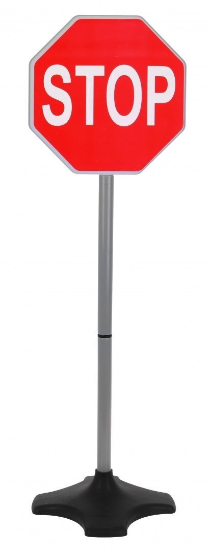 Kids Traffic Road Sign Set - 5 st, 80 cm, CE-certifierad