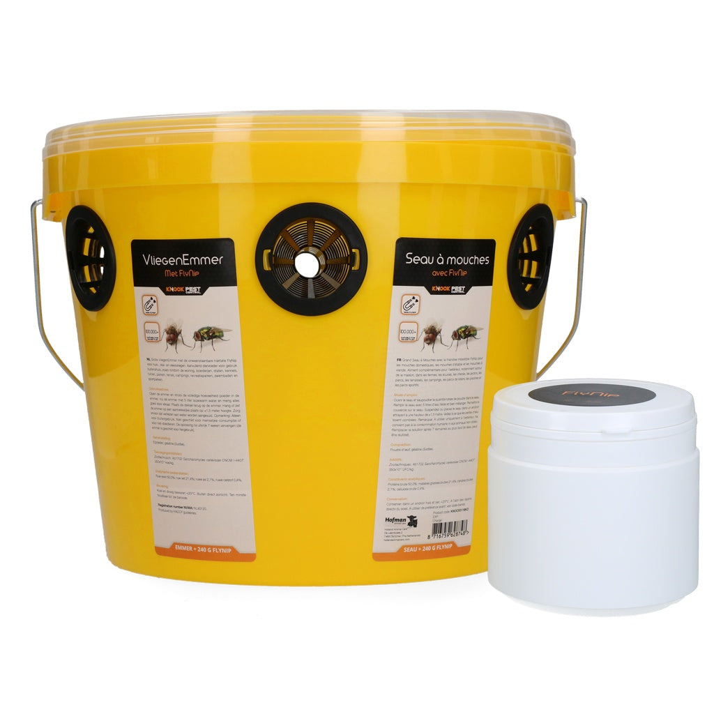 Knock Pest FlyNip FlyBucket (240 g godis inkl.)