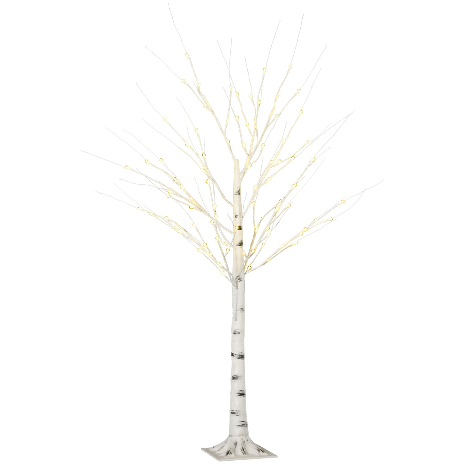 150 cm LED Konstgjord Björk – Jul & Festdekor