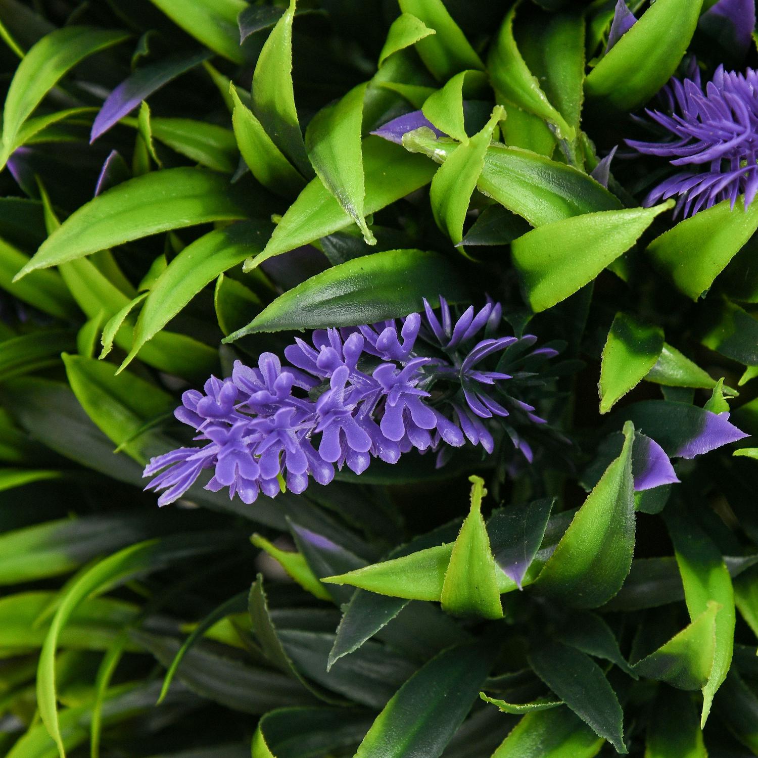 Konstgjorda växter Set om 2 – UV-beständig, 70 cm med lavendel