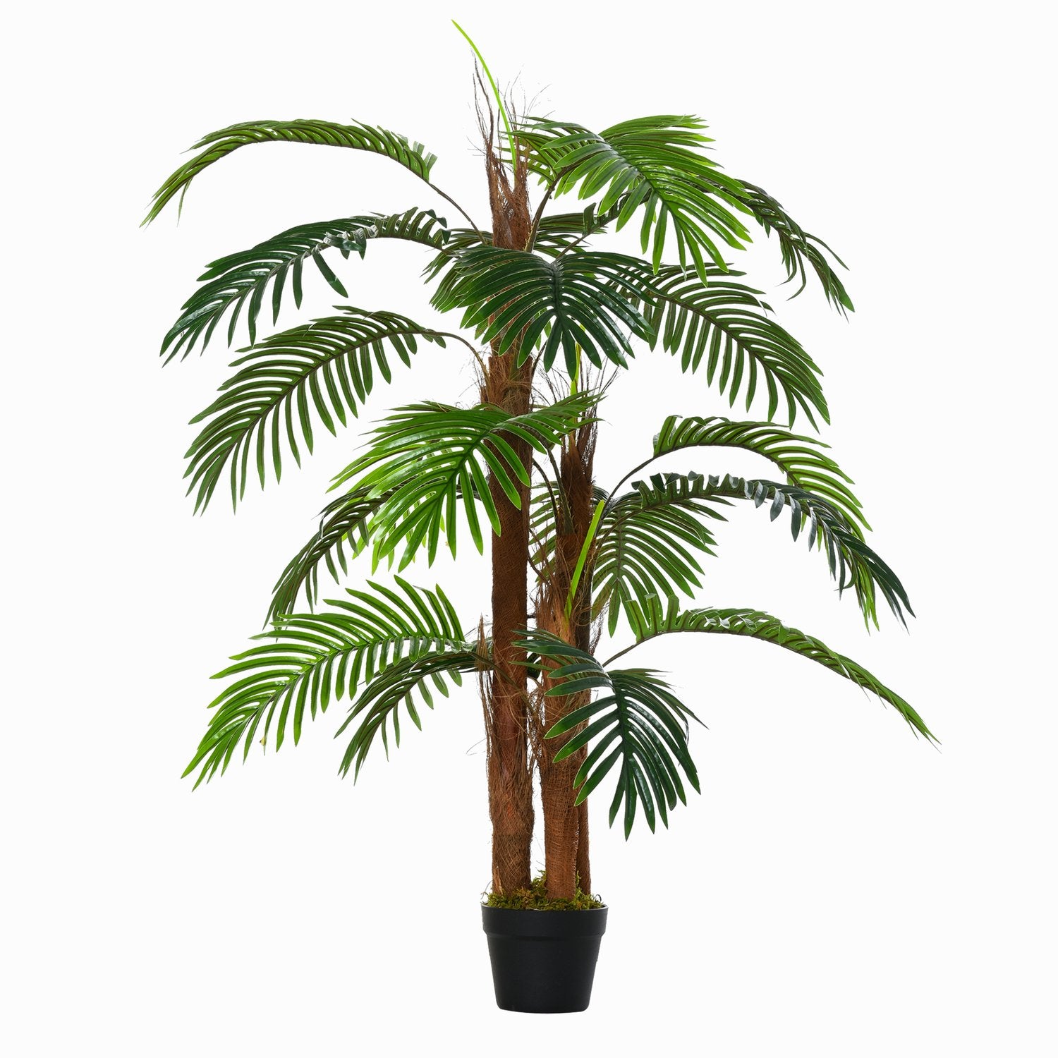 Konstgjord palm 120 cm – naturtrogen inomhus-/utomhusväxt