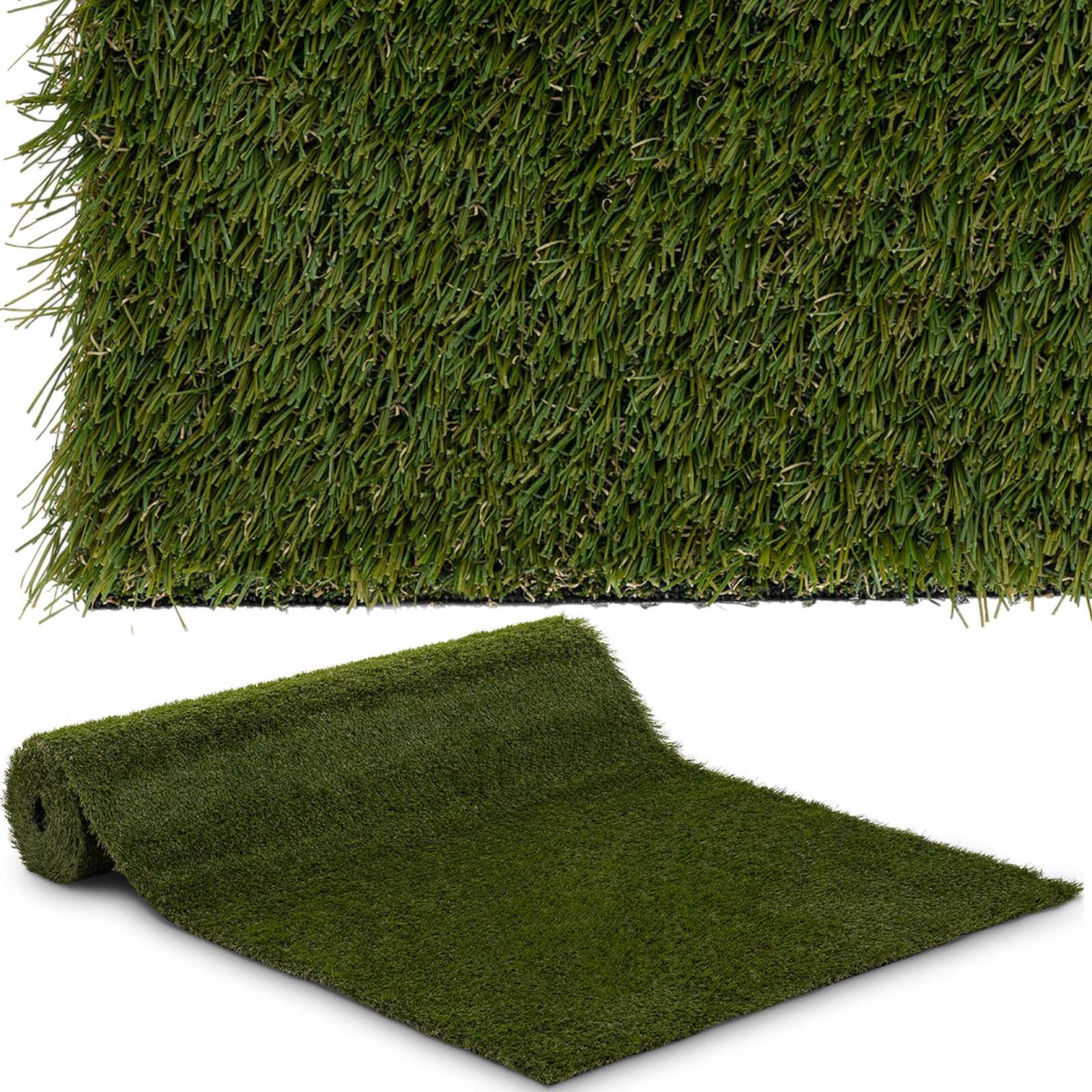 Konstgräs för terrass, balkong, mjuk 30 mm 20/10 cm 100 x 400 cm