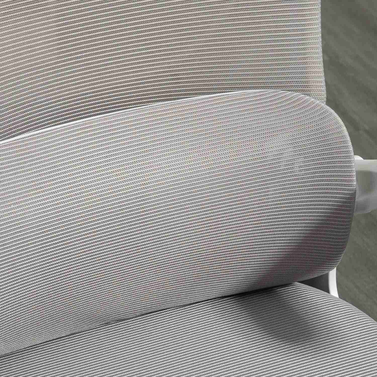 Ergonomisk kontorsstol, justerbar höjd, svankstöd