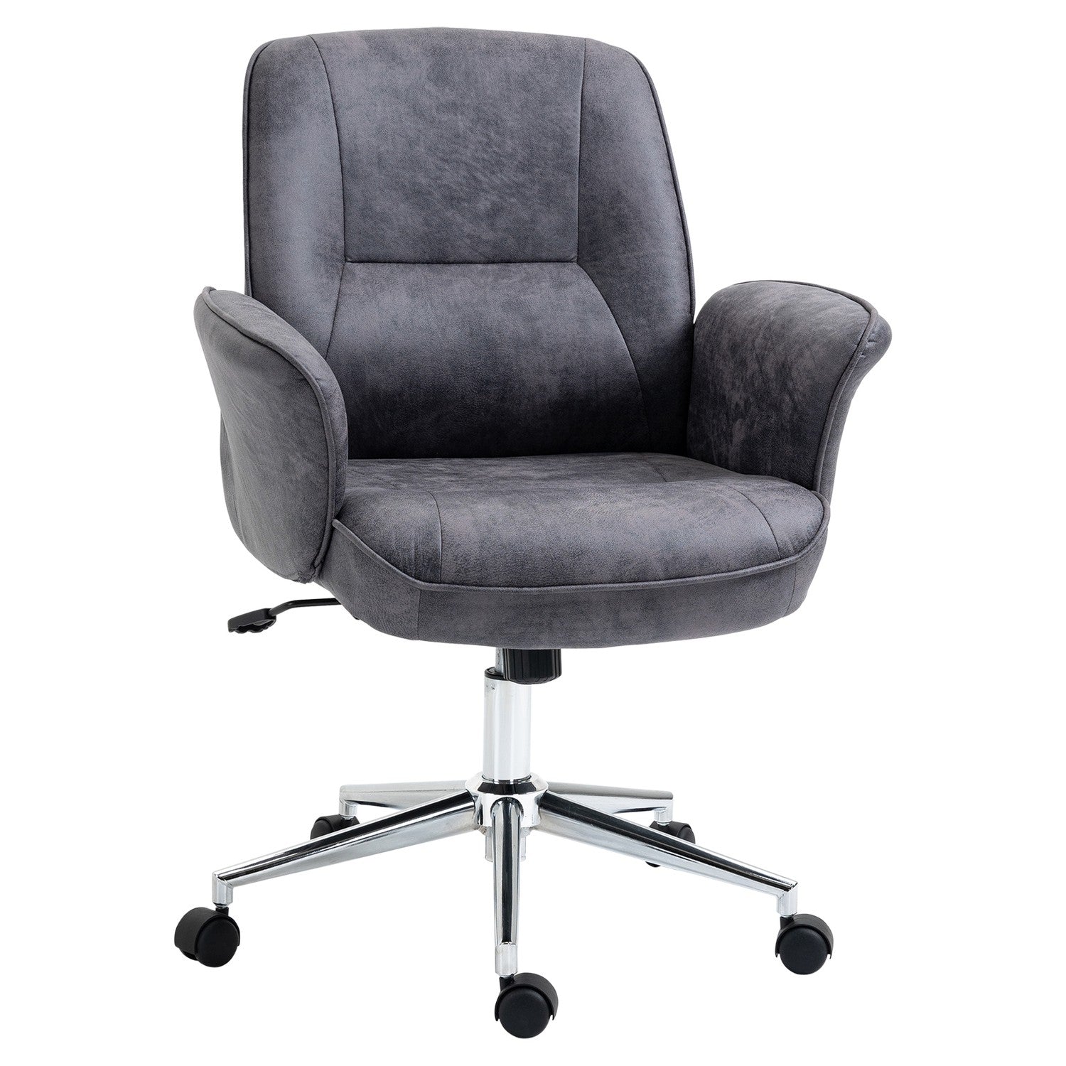Ergonomisk kontorsstol, höjdjusterbar, 120 kg lastkapacitet