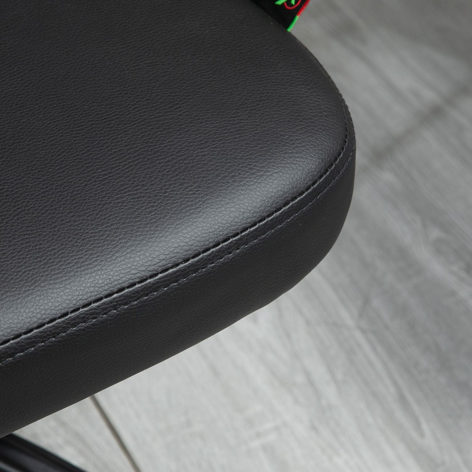 Ergonomisk vridbar skrivbordsstol, svart, höjdjusterbar