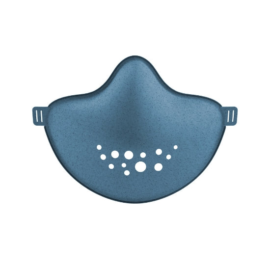 Koziol Community Mask - Organic Blue inkl. 1 filter