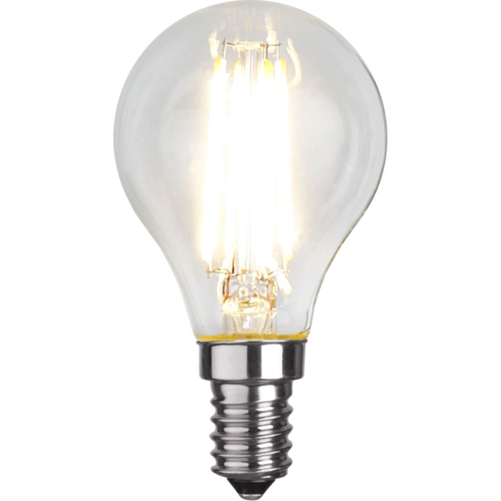 LED-lampa E14 P45 klar 4W 2700K 470 lumen