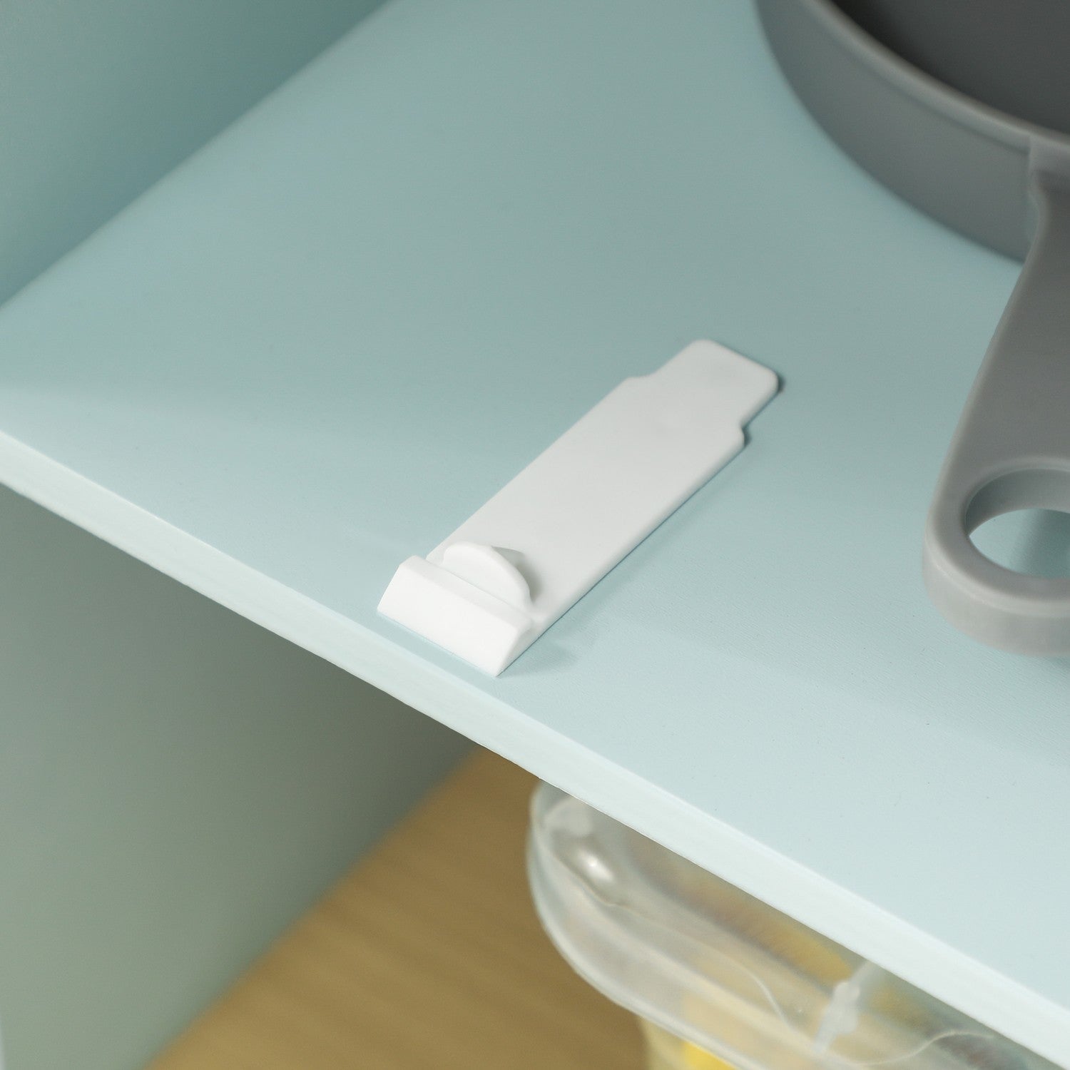 Lekset för barnkök med tillbehör, blå