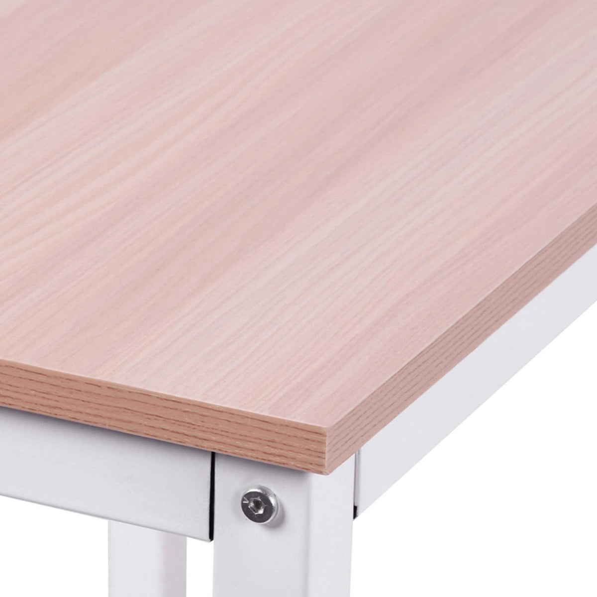 L-format hörnskrivbord, MDF-trä, 150x150x76 cm