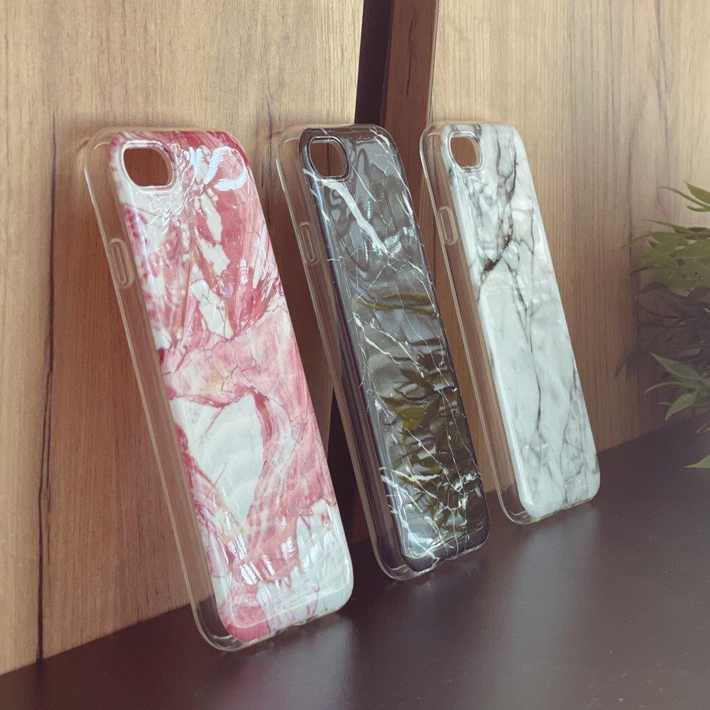 Marble gel fodral marmorfodral till Samsung Galaxy Note 9 rosa