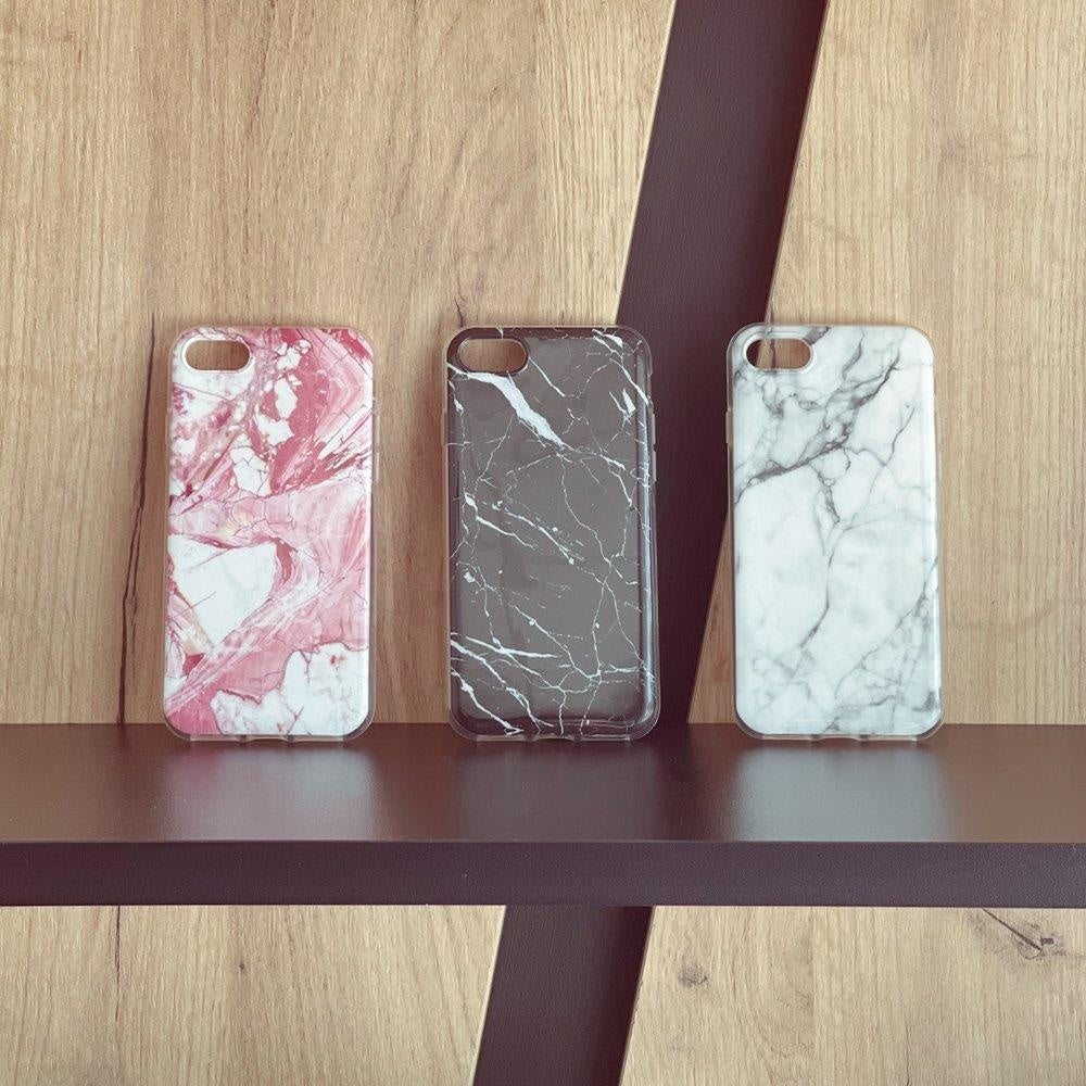 Marble gel fodral marmorfodral till Samsung Galaxy Note 9 rosa