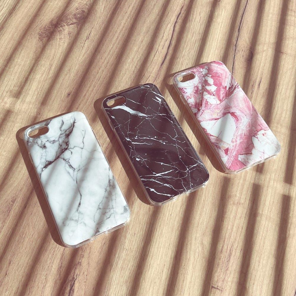 Marble gel fodral marmorfodral till Samsung Galaxy Note 9 rosa