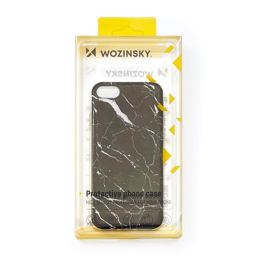 Marble gel fodral till Samsung Galaxy A42 5G Marble svart