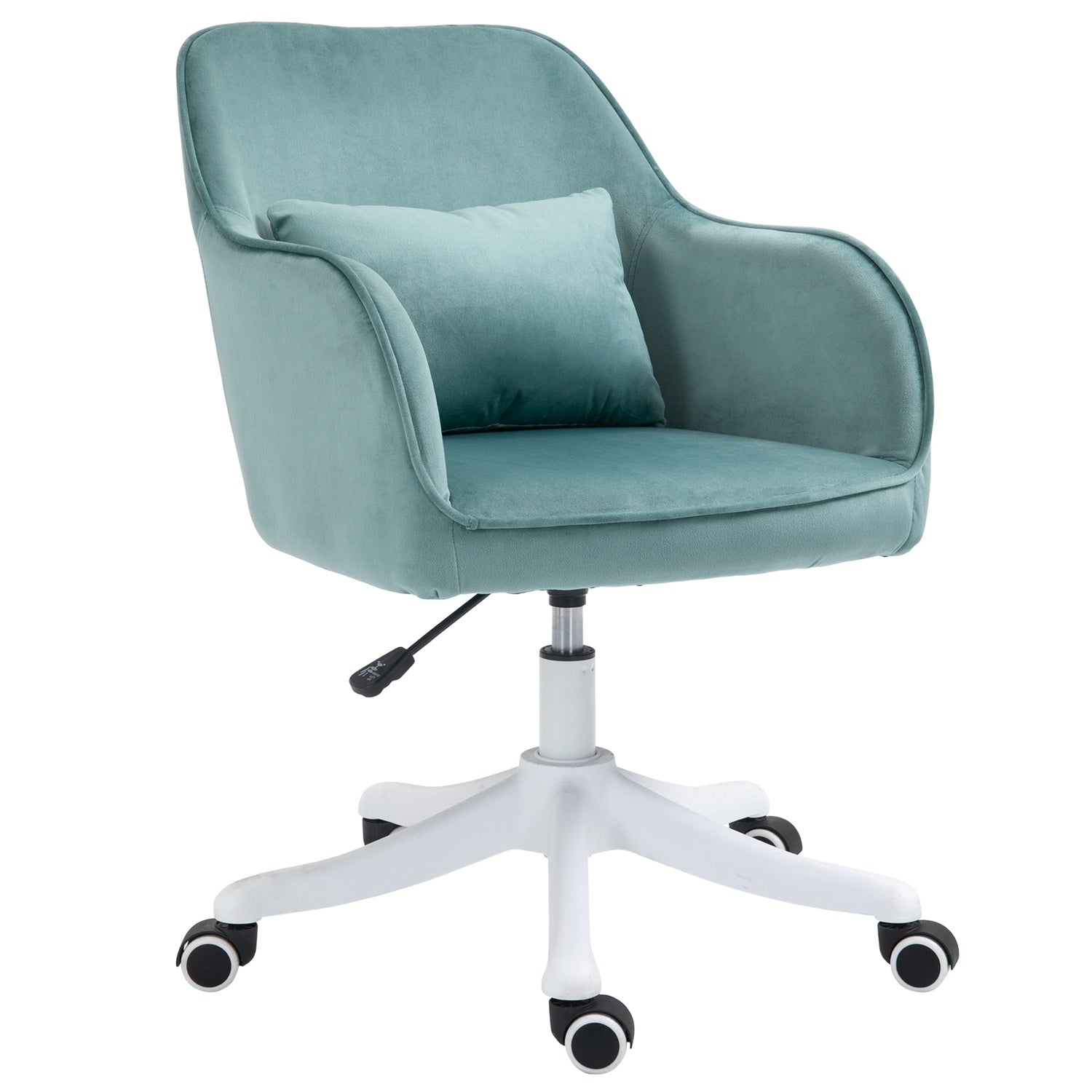 Kontorsmassagestol – USB-vibration, svankstöd, 78-86 cm