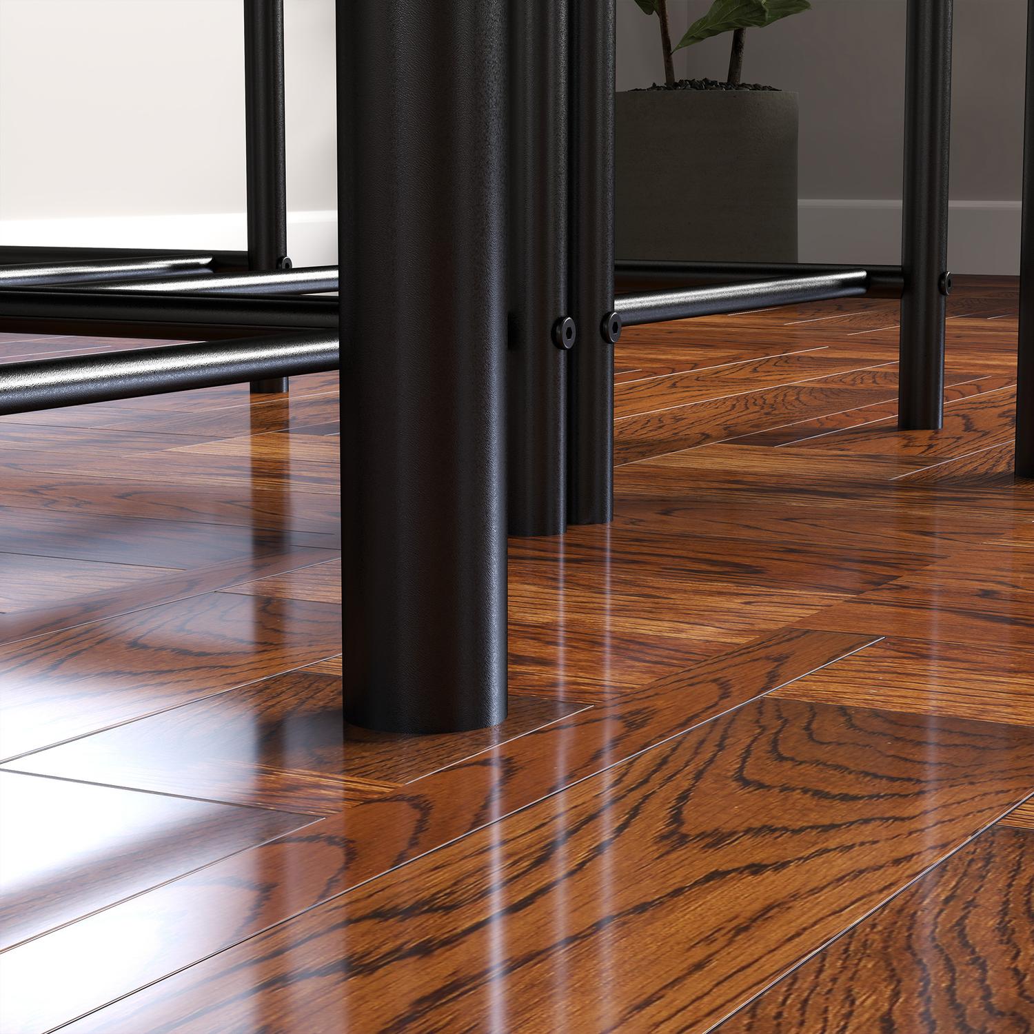 Matsalsset, bord med 2 stolar & bänk, platsbesparande