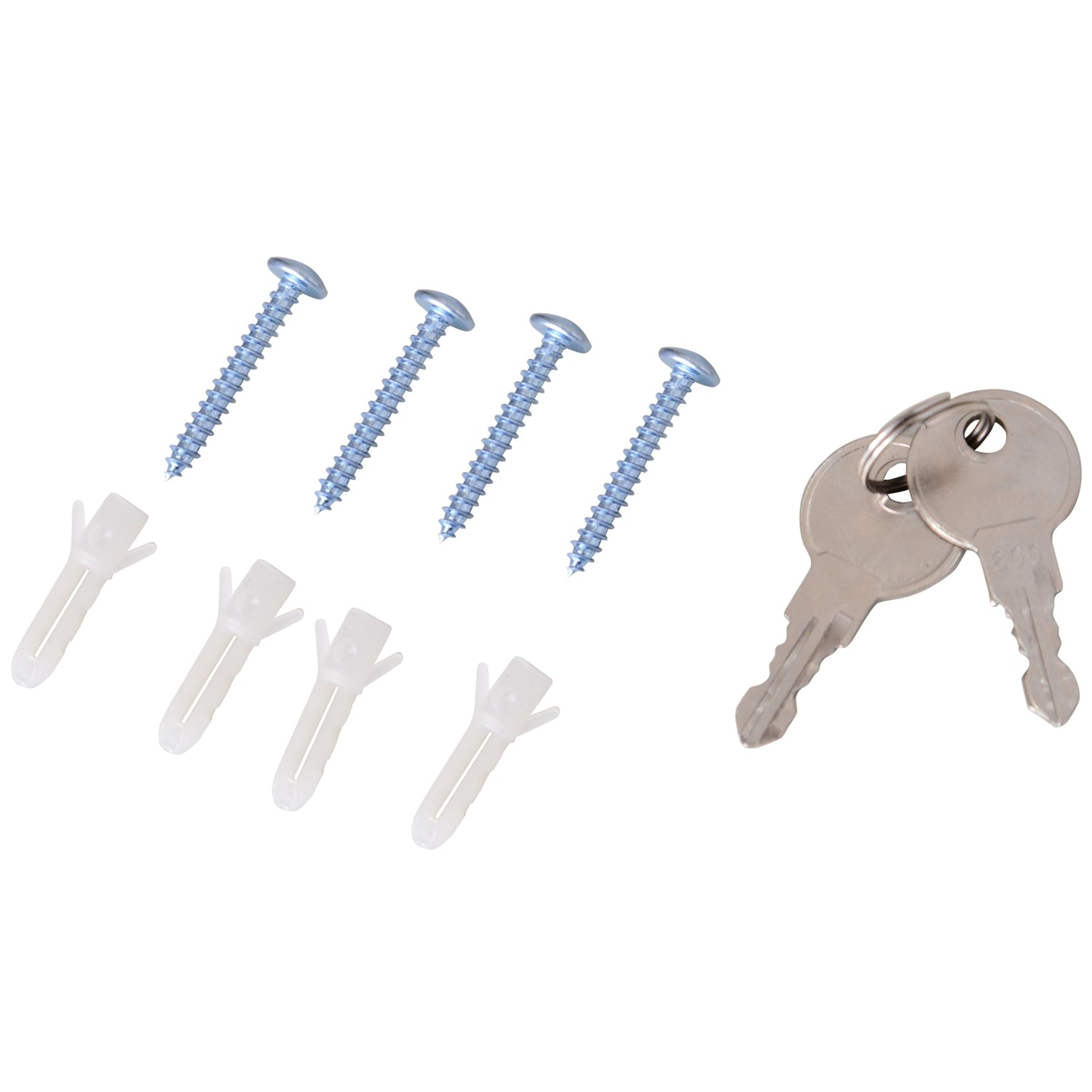 Medicinskåp för första hjälpen med lås, rostfritt stål