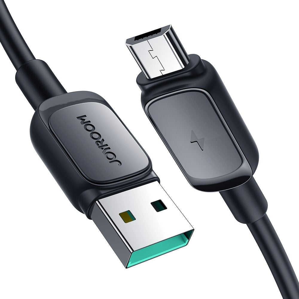 MicroUSB - USB-kabel 2.4A 480Mbps 2m svart