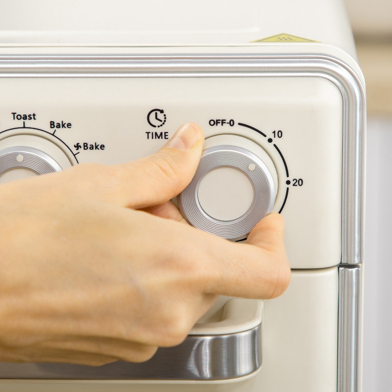 Miniugn, 20L, 7-i-1, luftcirkulation, gräddvit