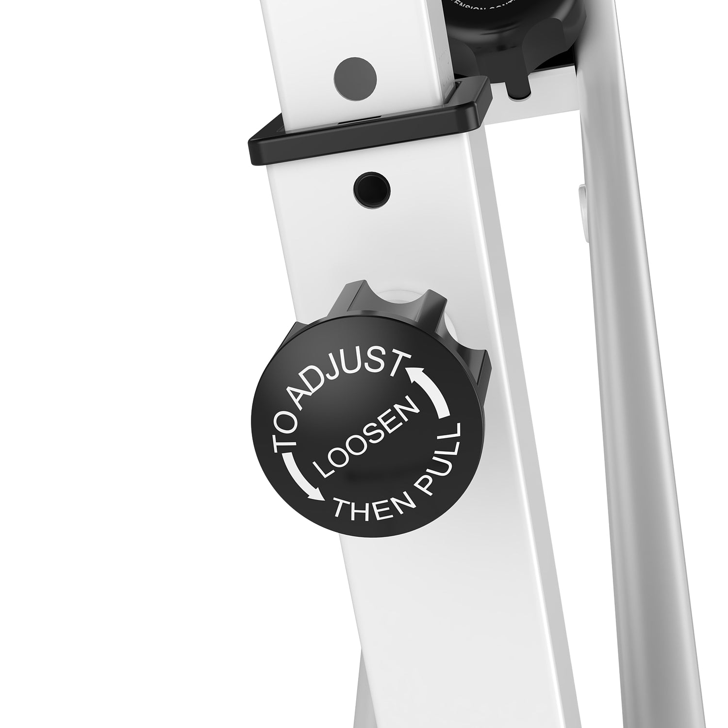 Motionscykel, 8-nivås magnetiskt motstånd, justerbar höjd