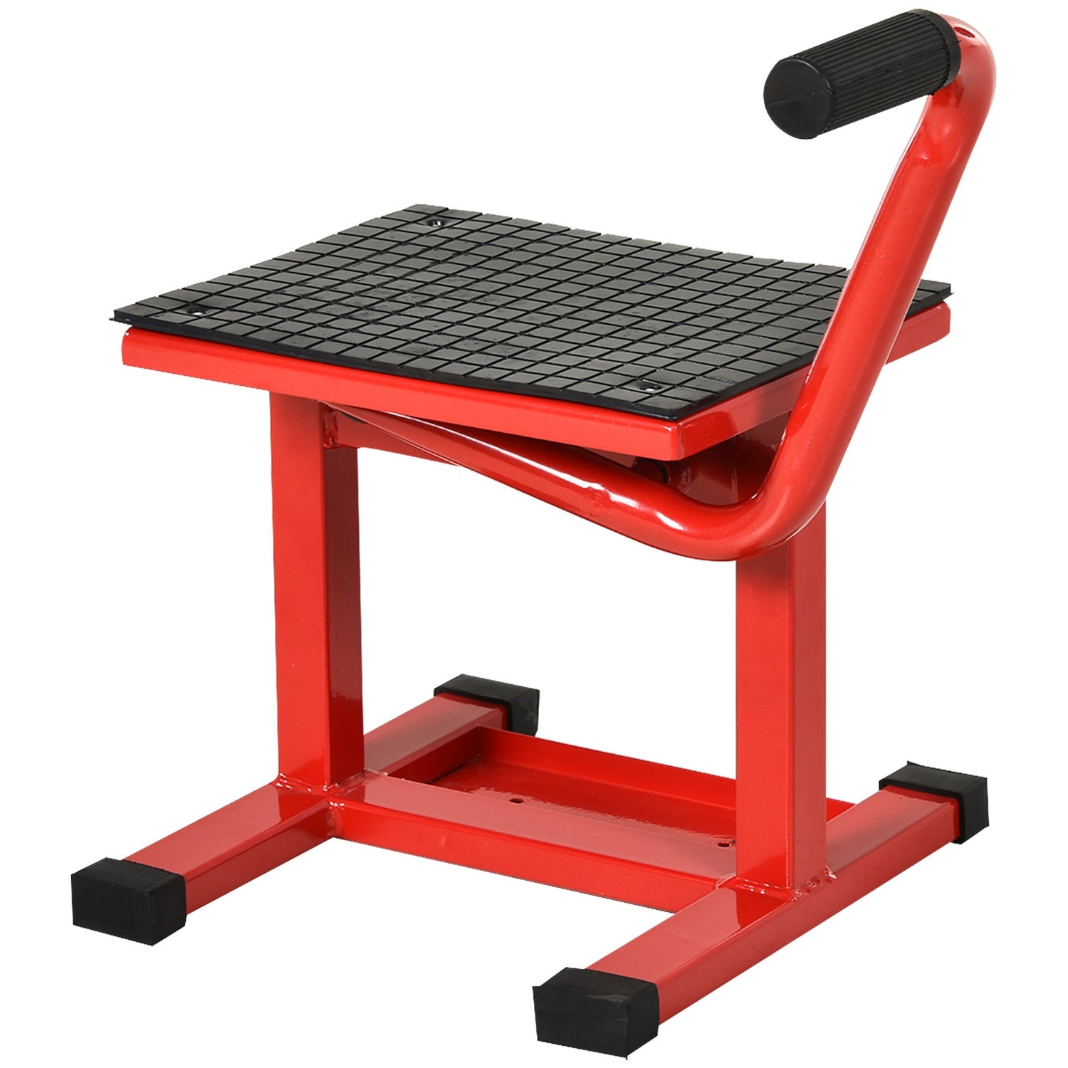 Motorfietsheftafel, staal, verstelbaar van 39-46 cm, draagvermogen 150 kg