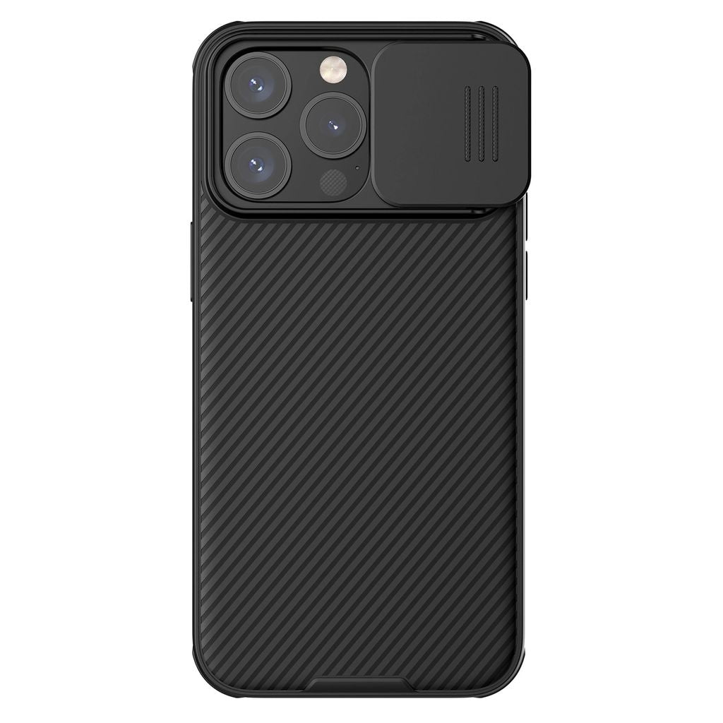 Nillkin iPhone 15 Pro Max CamShield magnetfodral med kameraskydd - svart