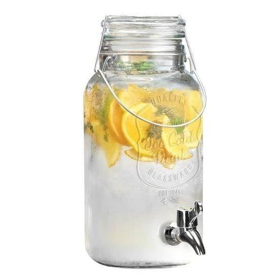 Perfekt Behållare med Krantapp för Lemonad och Drycker