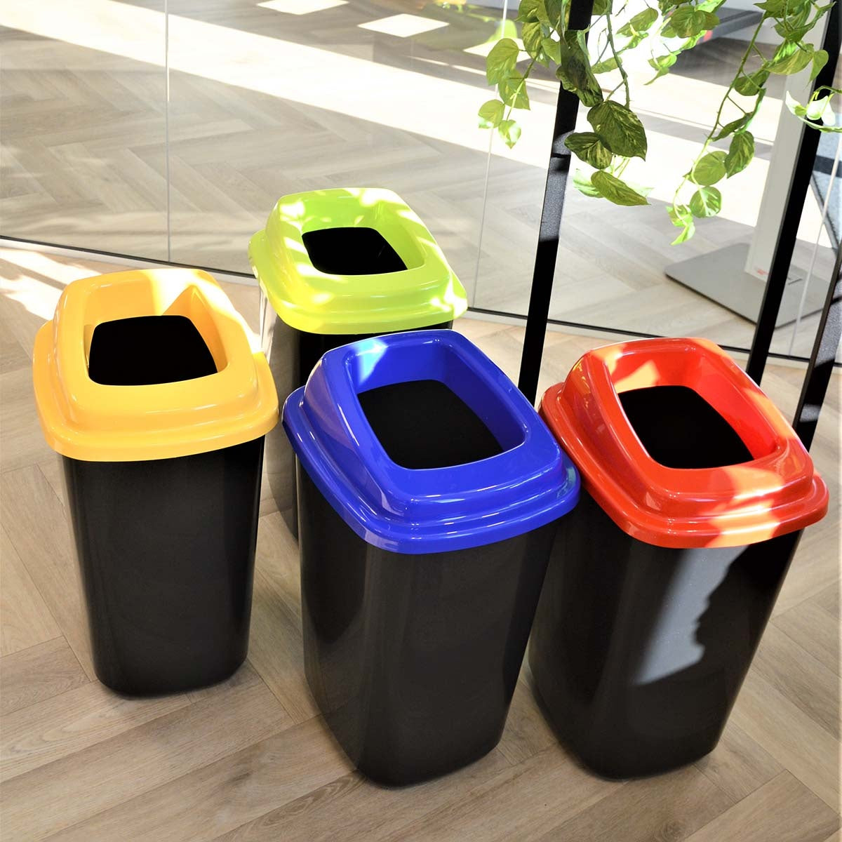 Plafor - Sort Bin 45L - Återvinning - Grön