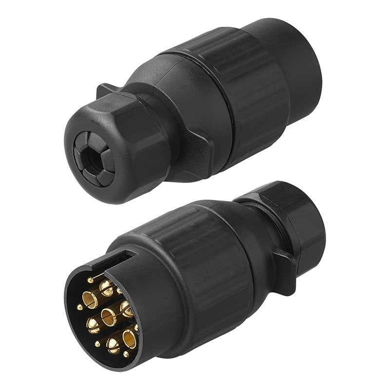 Plugg 13-stift PVC Multicon West typ i blister