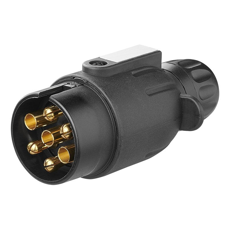 Plugg 7-polig PVC med magnet