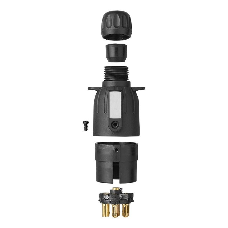 Plugg 7-polig PVC med magnet