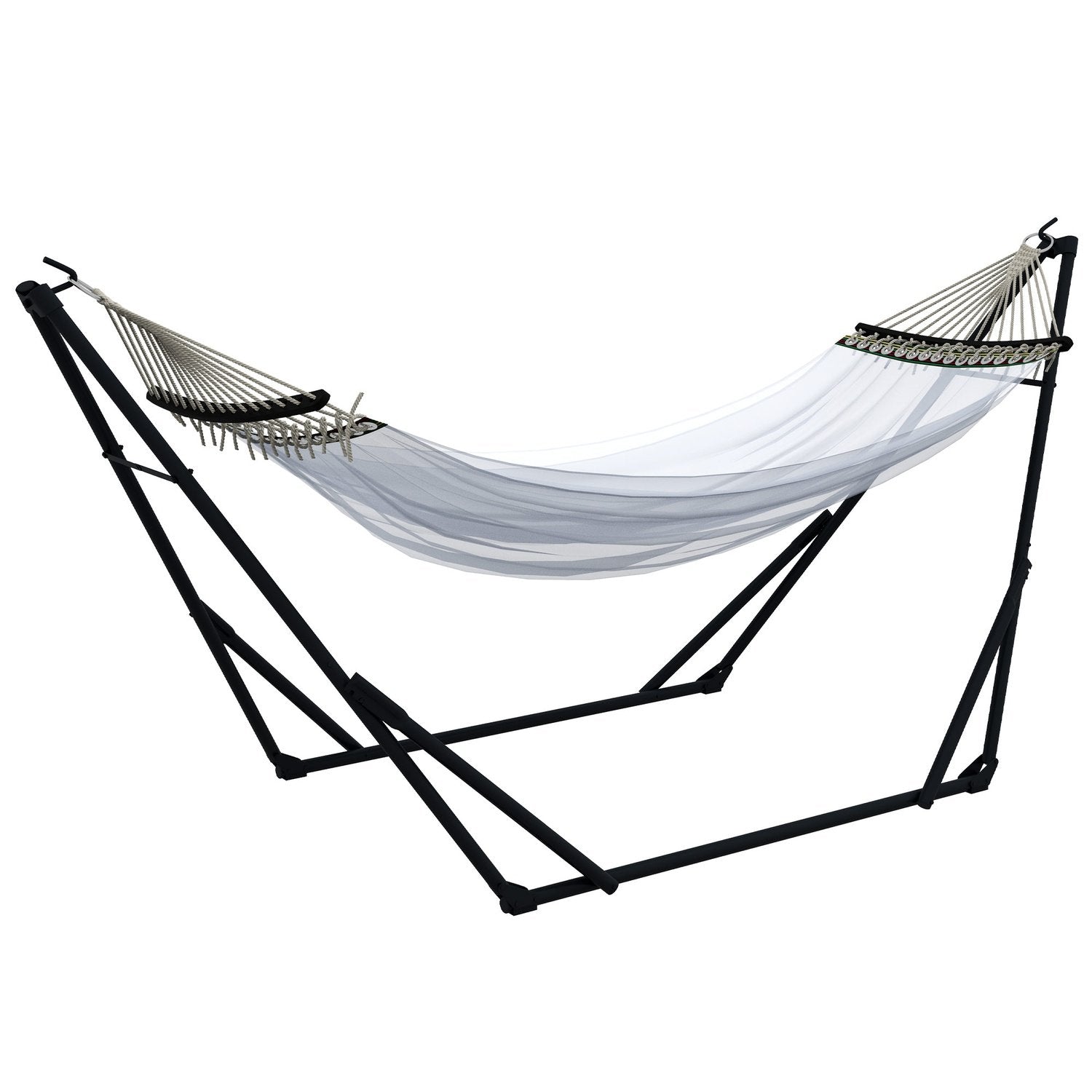 Hammock Ram, Hängmatta Stol Ram, Hängmatta Stativ Med Hängmatta, Bärväska, Lastkapacitet Upp Till 120 Kg, Stål